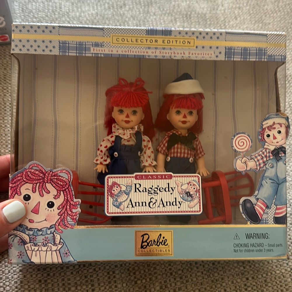 Raggedy Ann & Andy Barbie Dolls